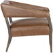 Carlyle Shalimar Tobacco Leather Lounge Chair